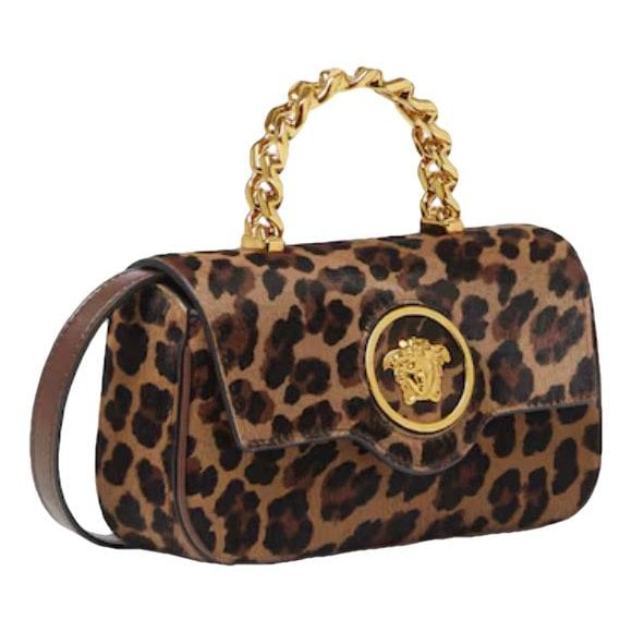 Versace La Medusa leather handbag