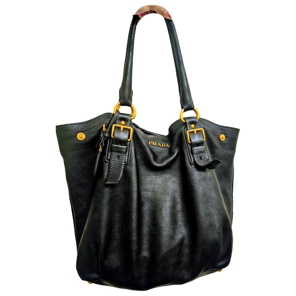 Galleria leather handbag