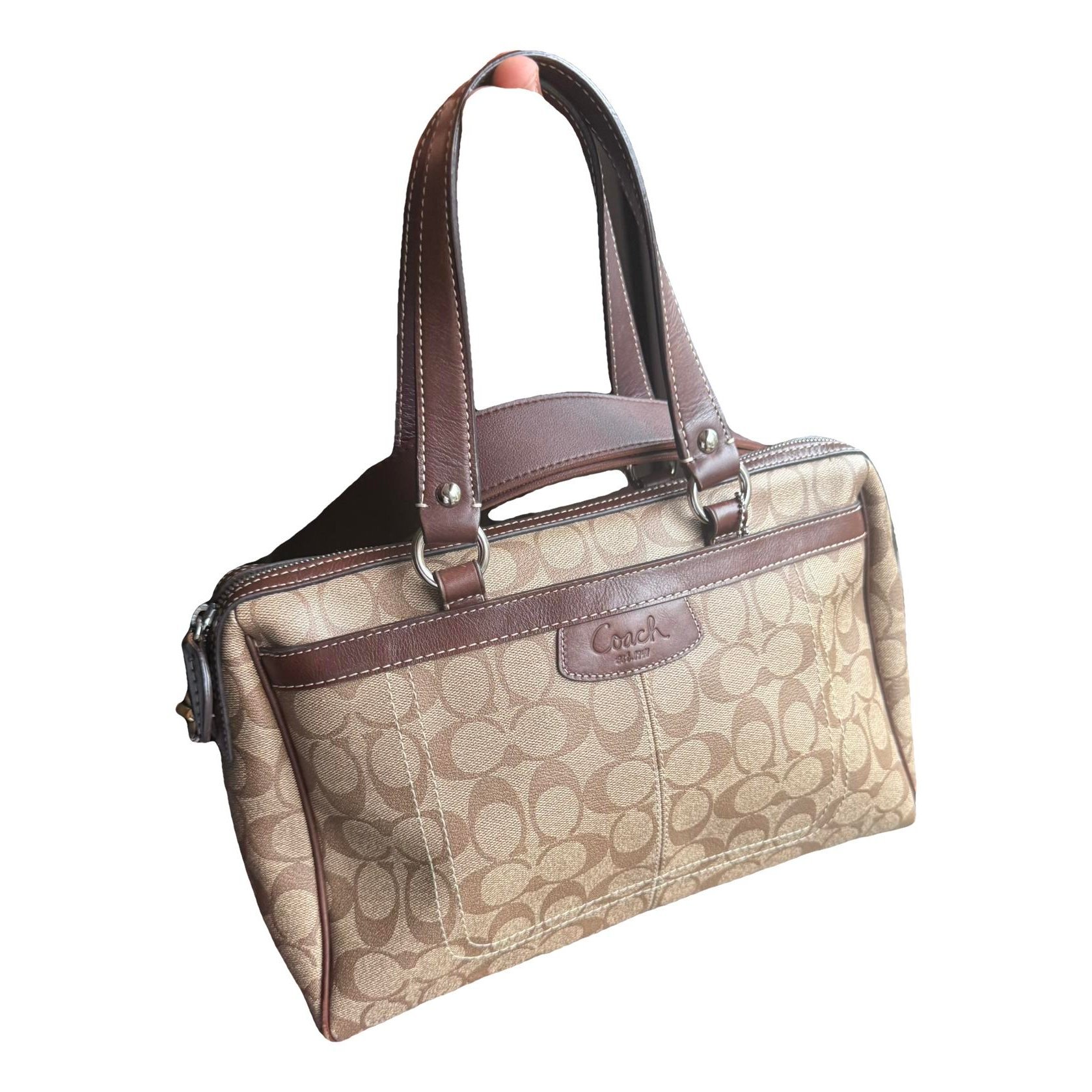 Hamilton Hobo leather handbag