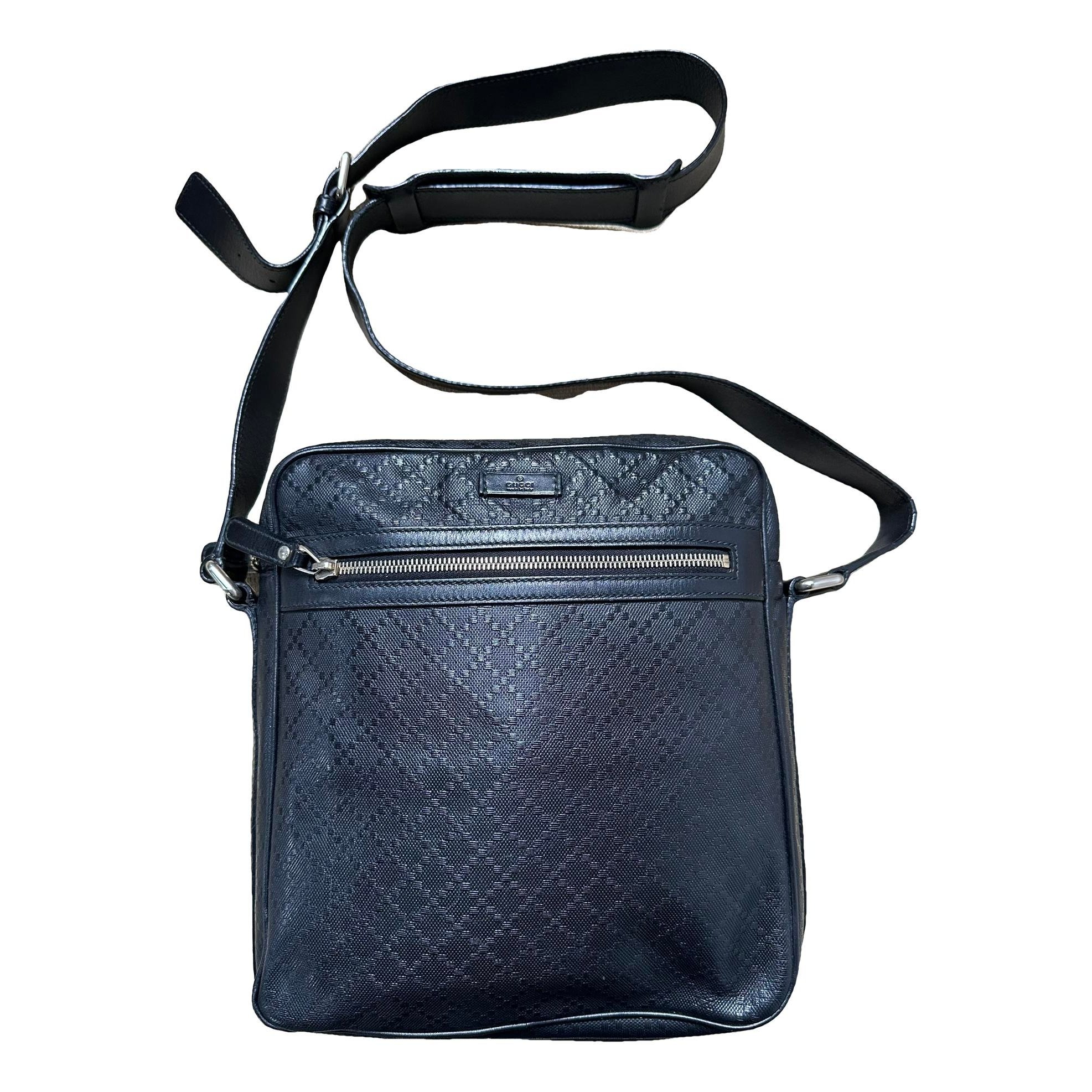 Leather crossbody bag