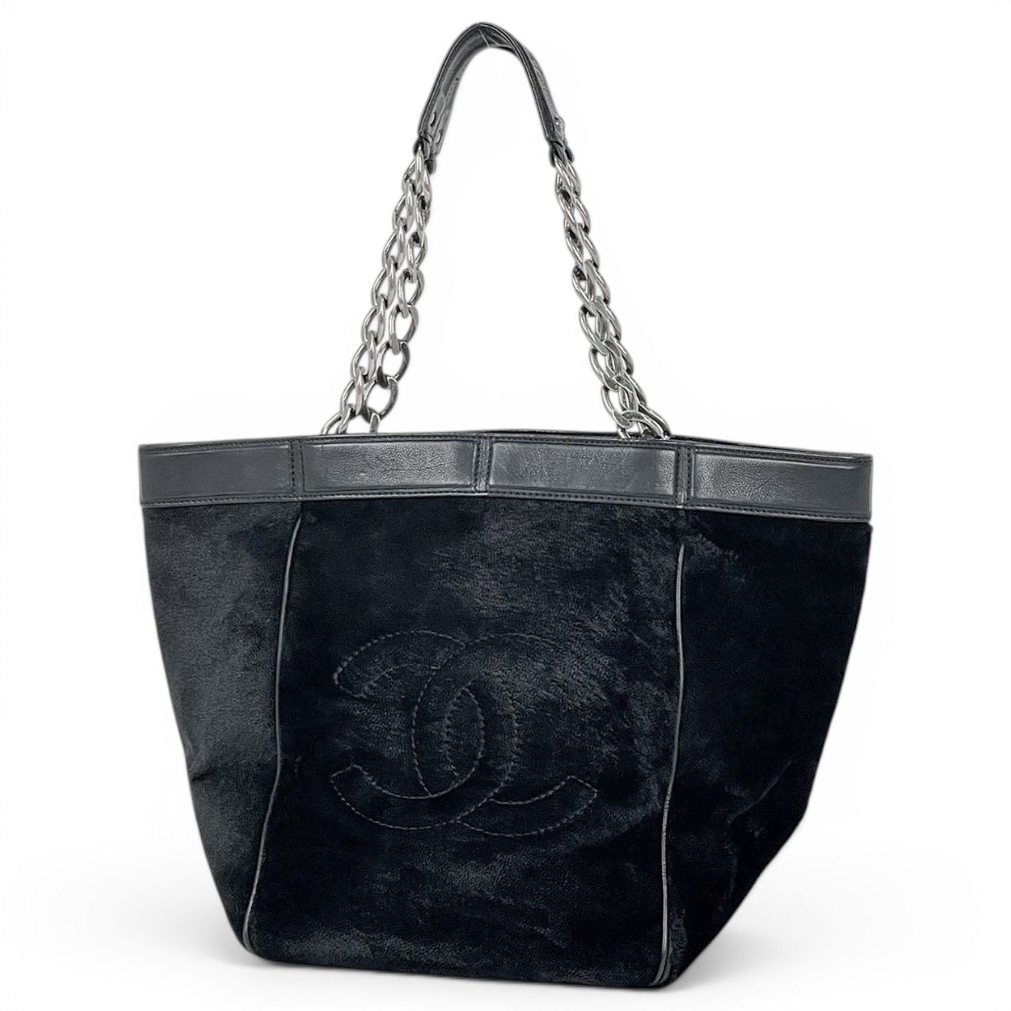Leather tote