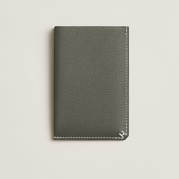 Vert-de-gris H Sellier Card Holder