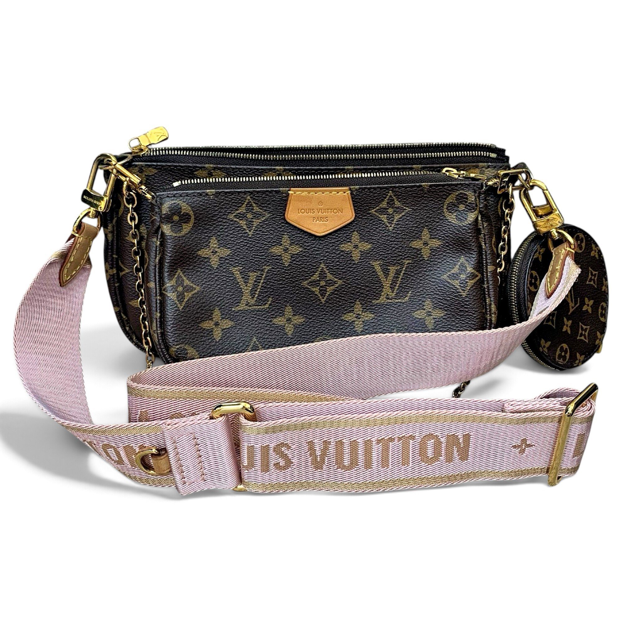 Multi Pochette Accessoires leather crossbody bag