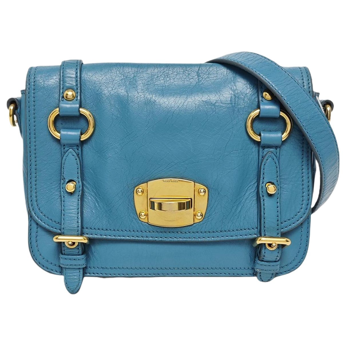 Leather crossbody bag