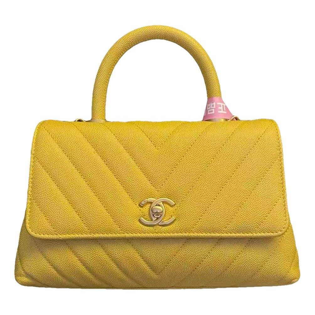 Coco Handle leather handbag