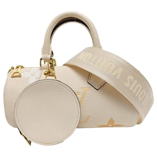 Papillon leather handbag