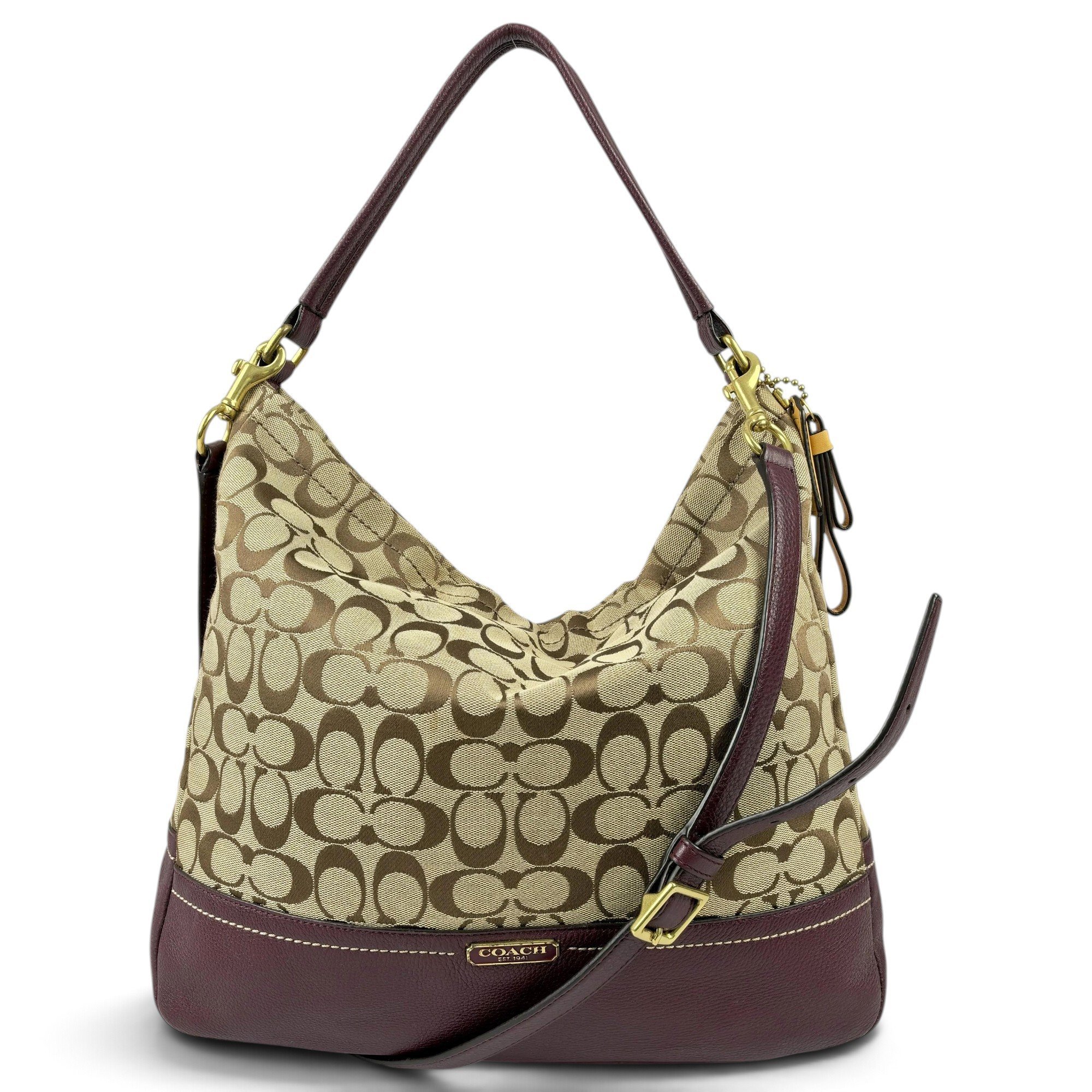 Signature Sufflette cloth crossbody bag