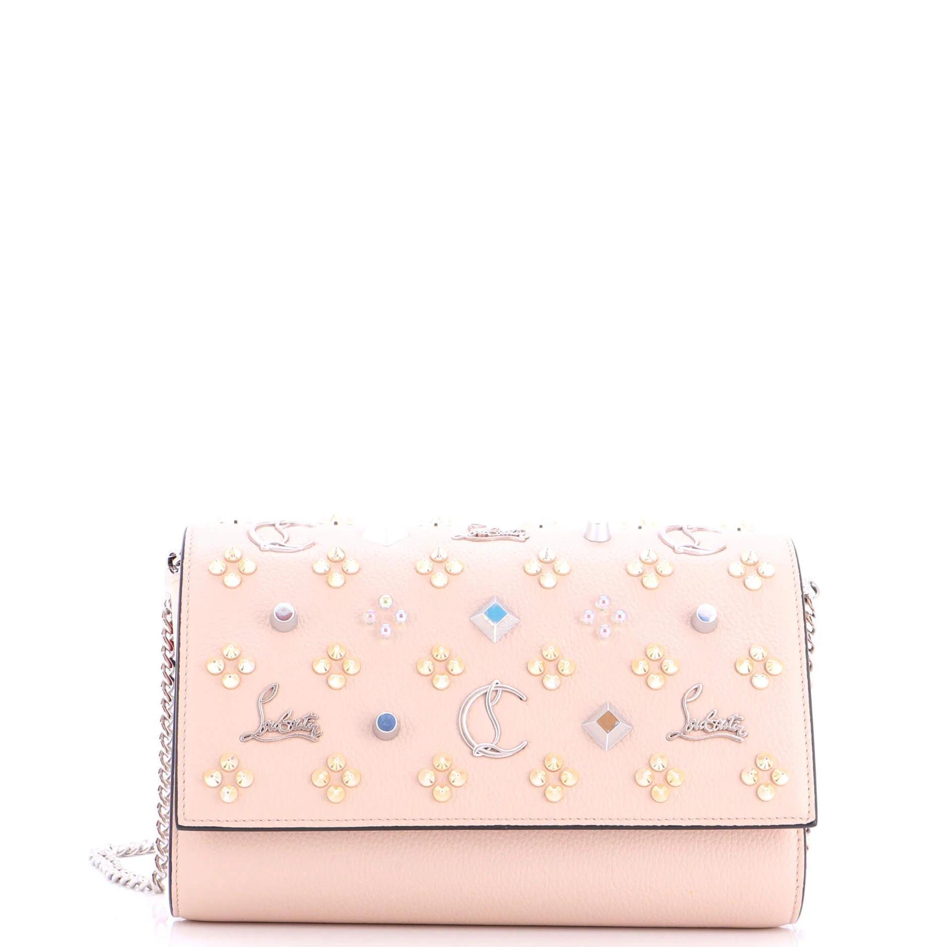 Patent leather clutch bag