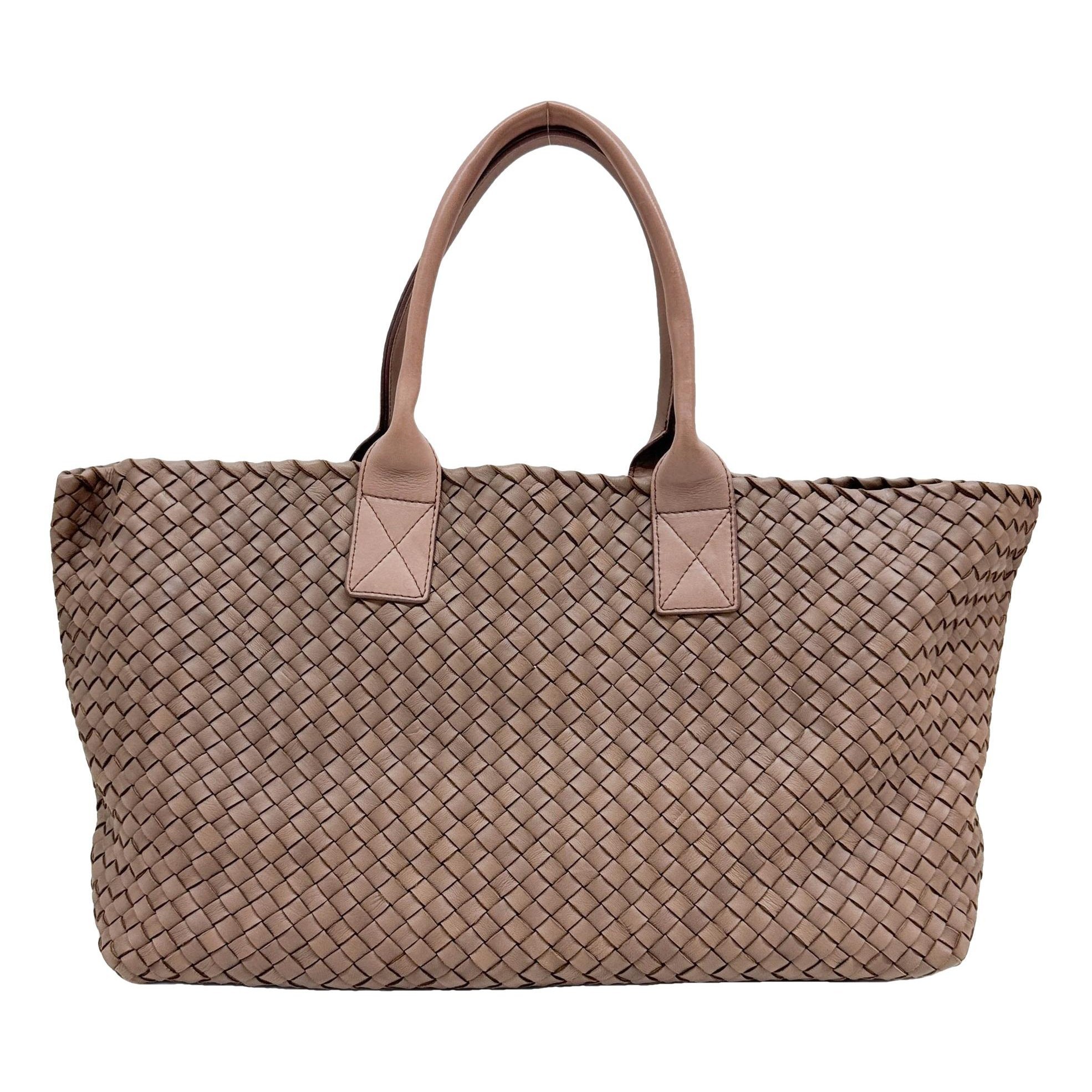 Cabat leather tote