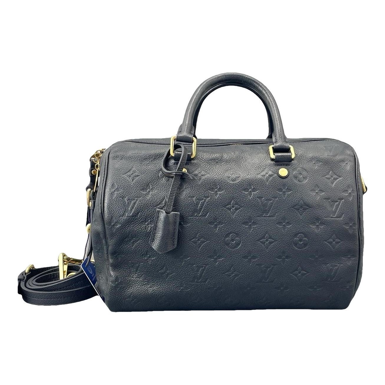 Speedy leather handbag