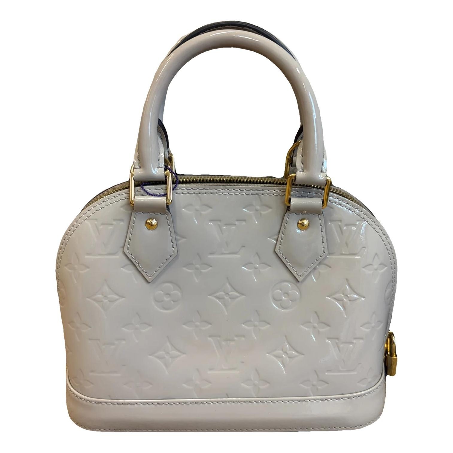 Alma BB patent leather handbag
