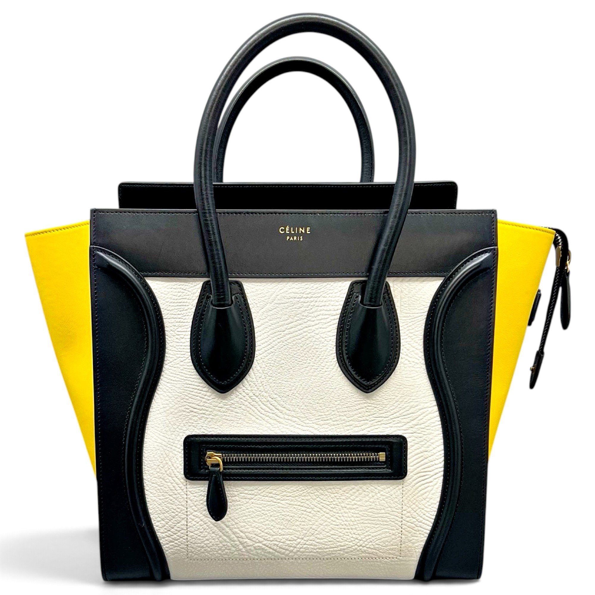 Luggage leather handbag