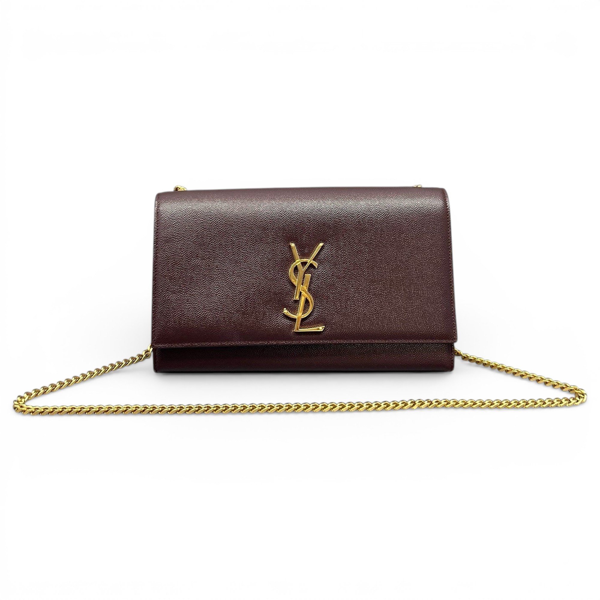 Saint Laurent Kate monogramme leather handbag