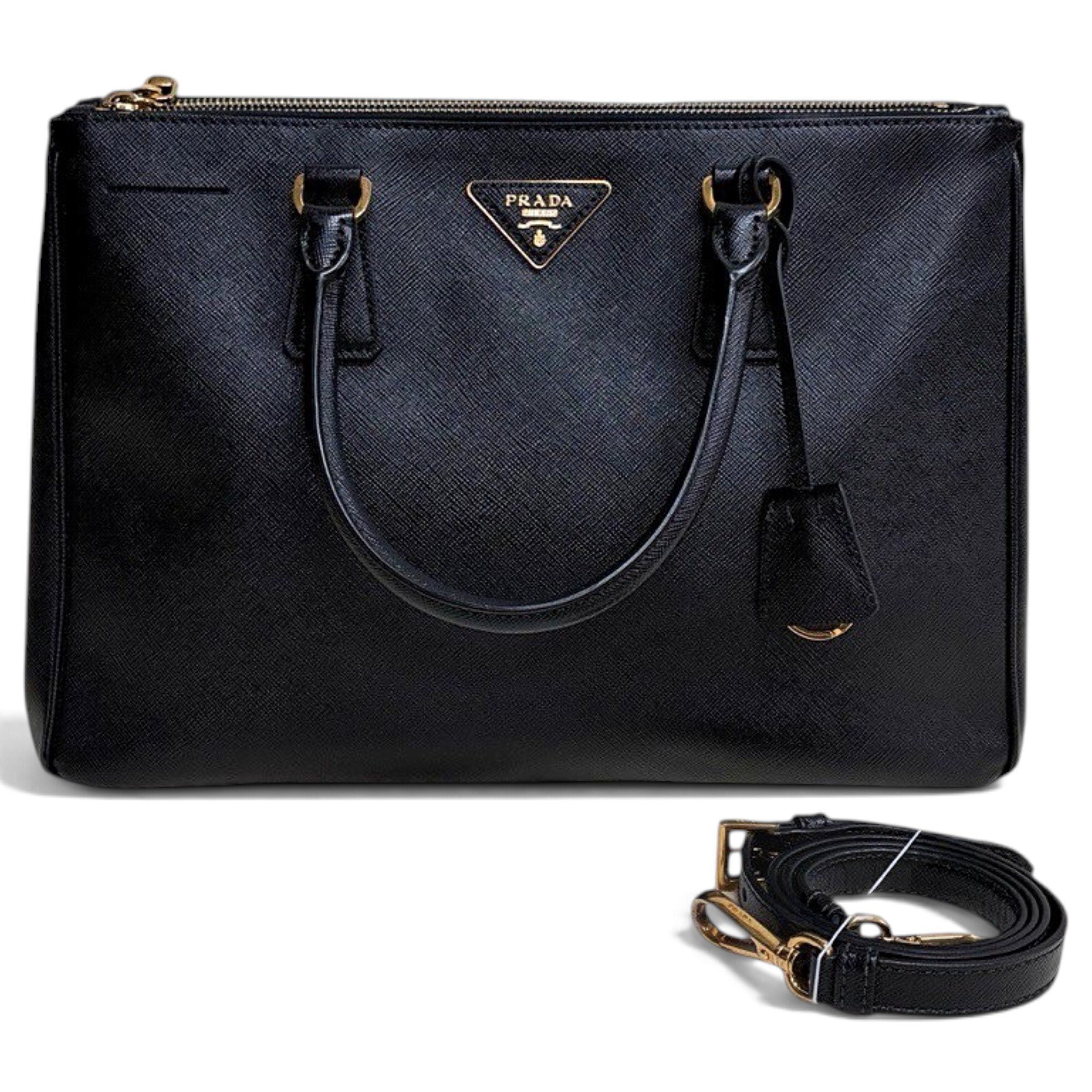 Galleria leather handbag