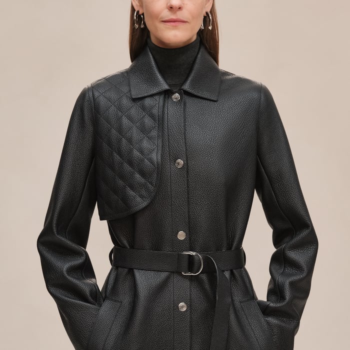 Noir Trench Coat
