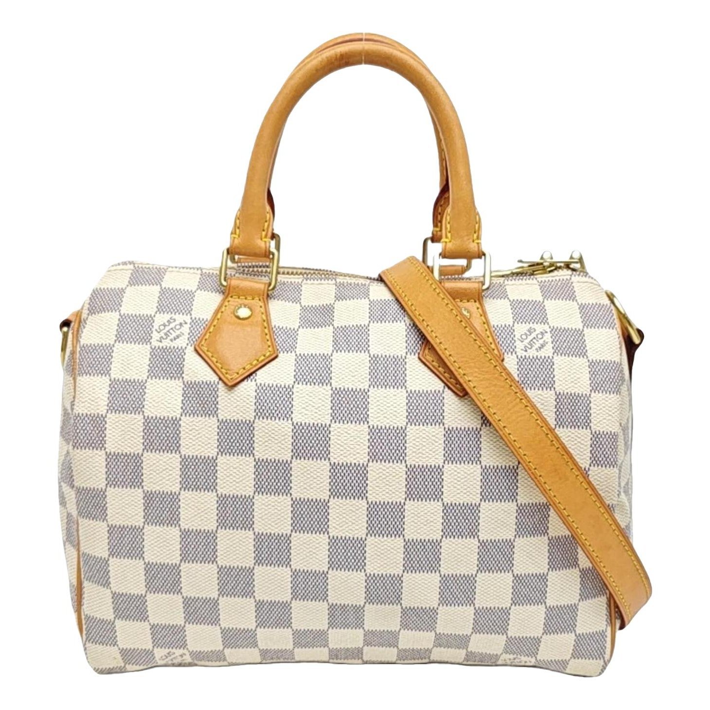 Nano Speedy / Mini HL leather handbag