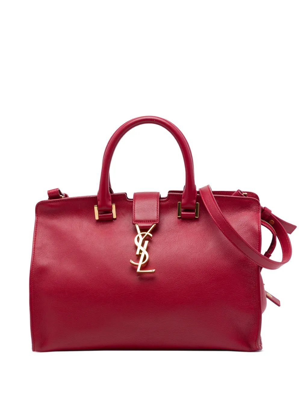2015 Small Leather Monogram Downtown Cabas satchel