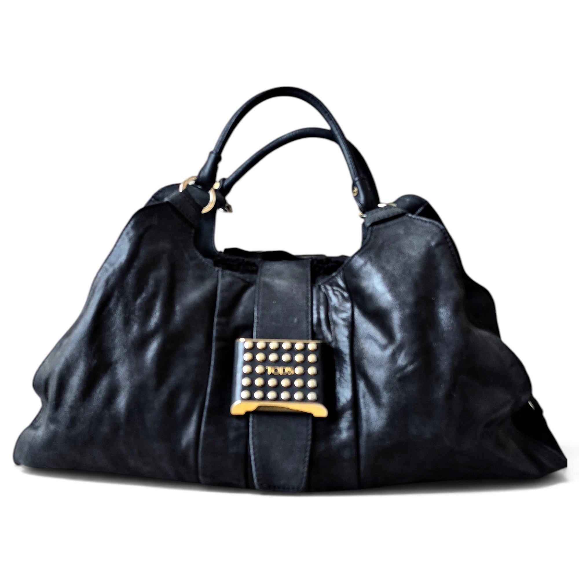 D Bag leather handbag