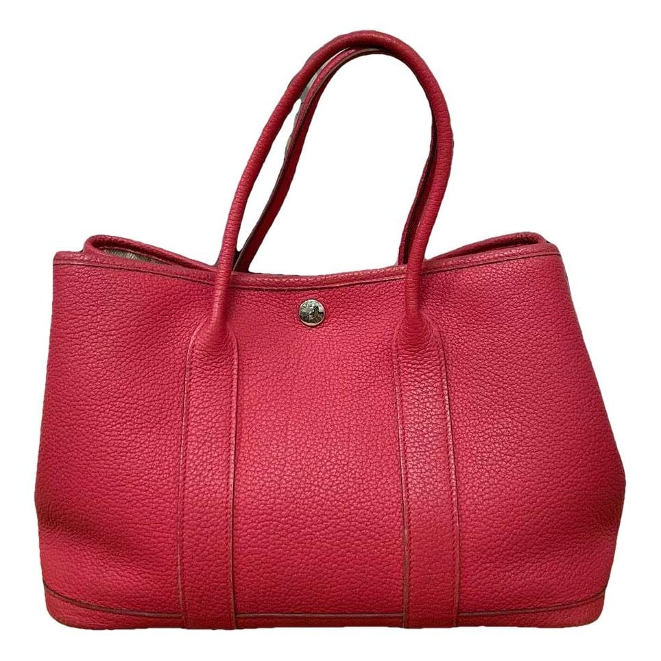 Garden Party leather handbag
