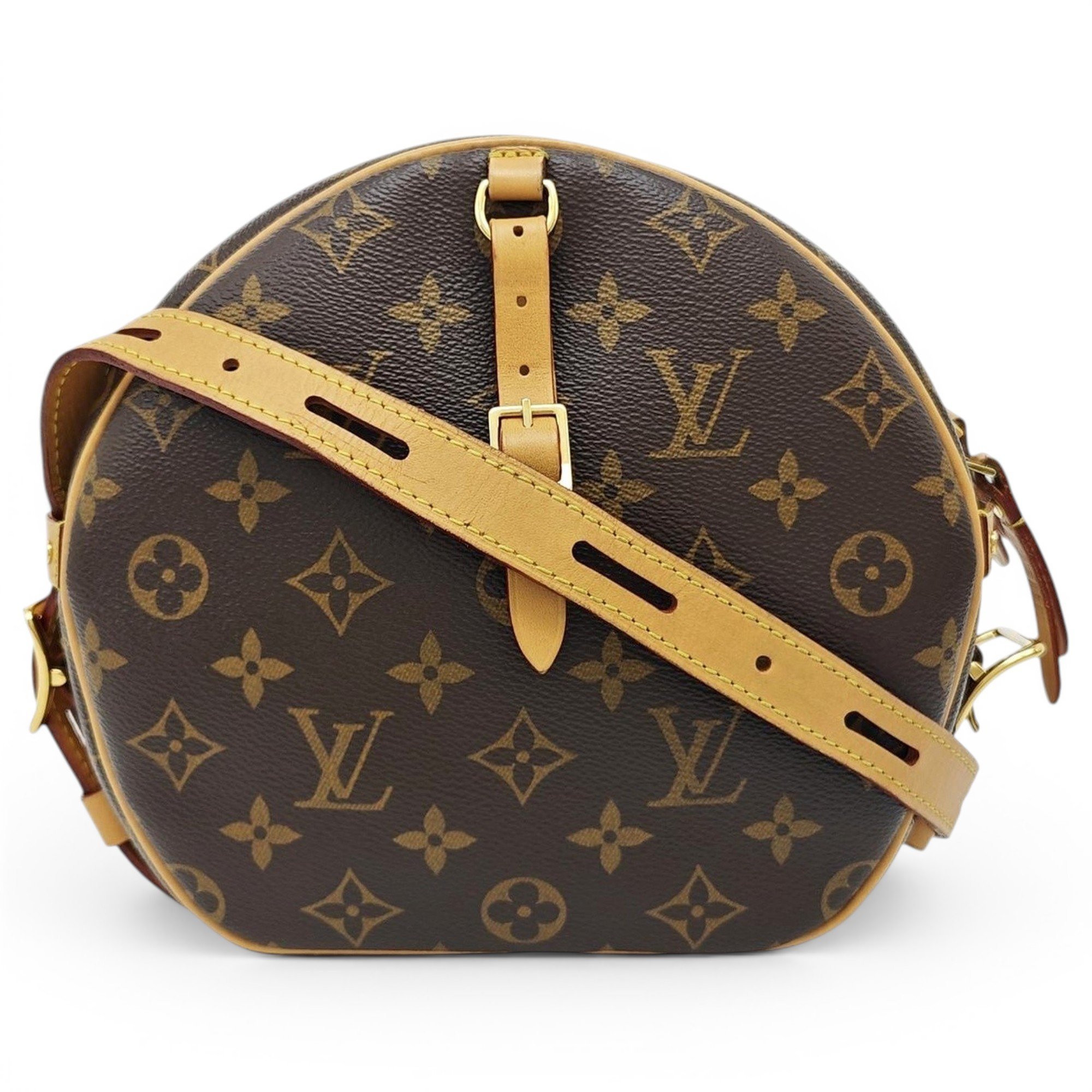 Micro boite chapeau leather handbag