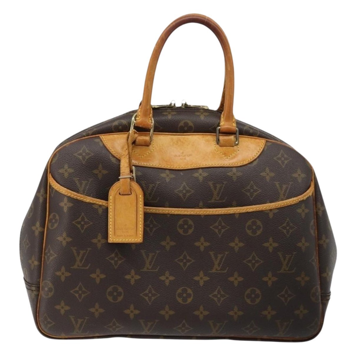 Deauville leather handbag