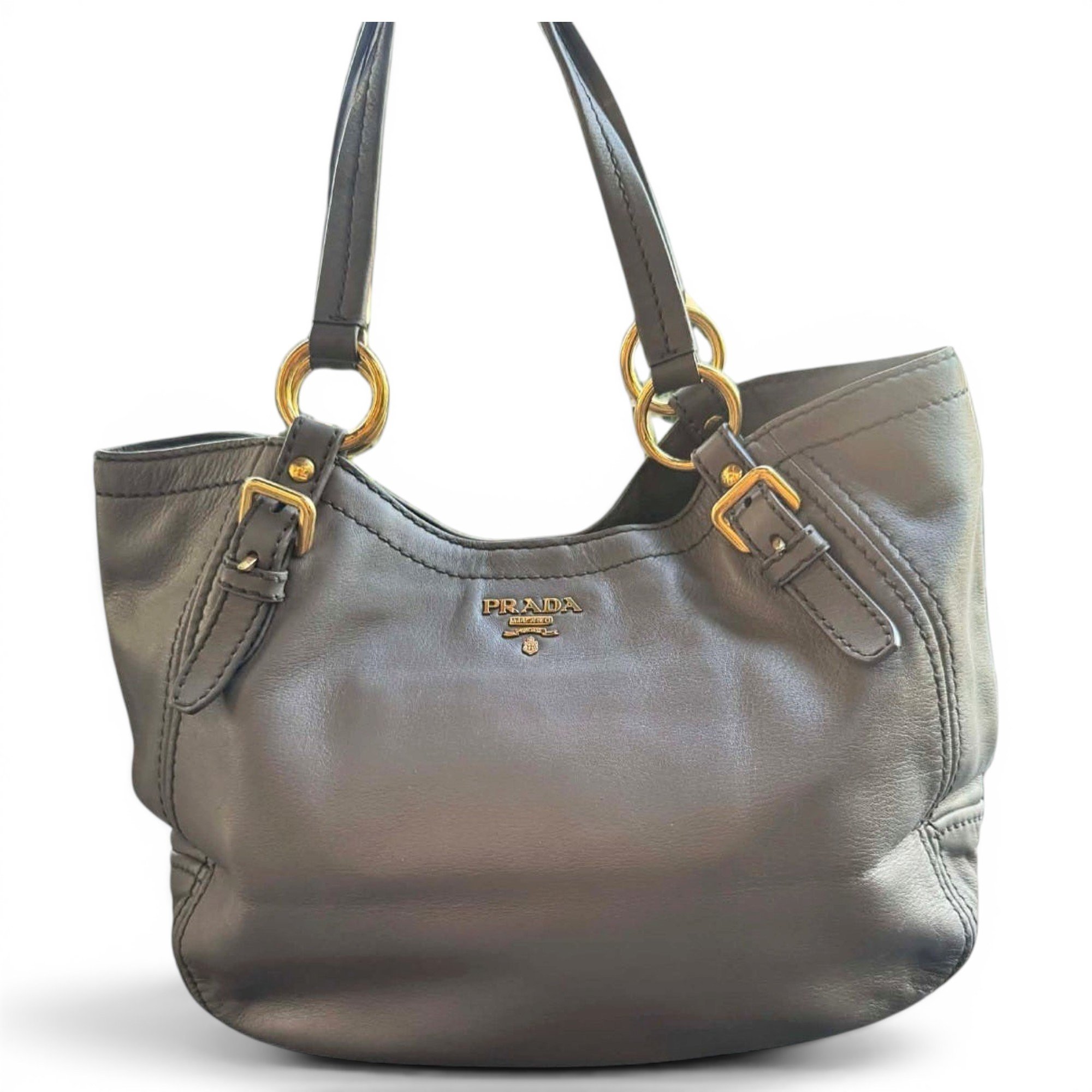 Leather handbag