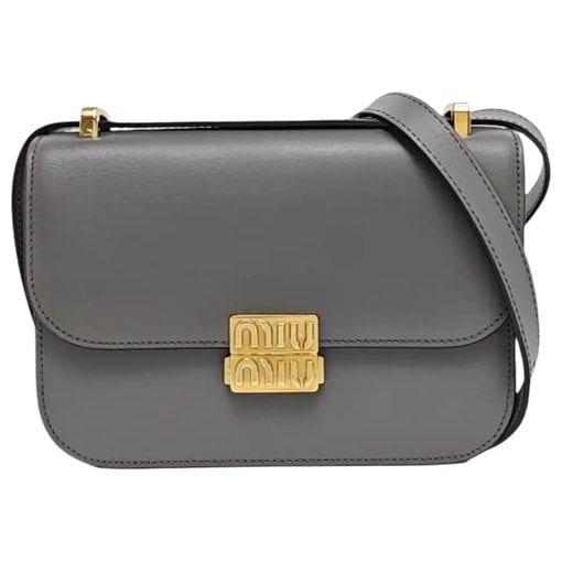 Leather crossbody bag