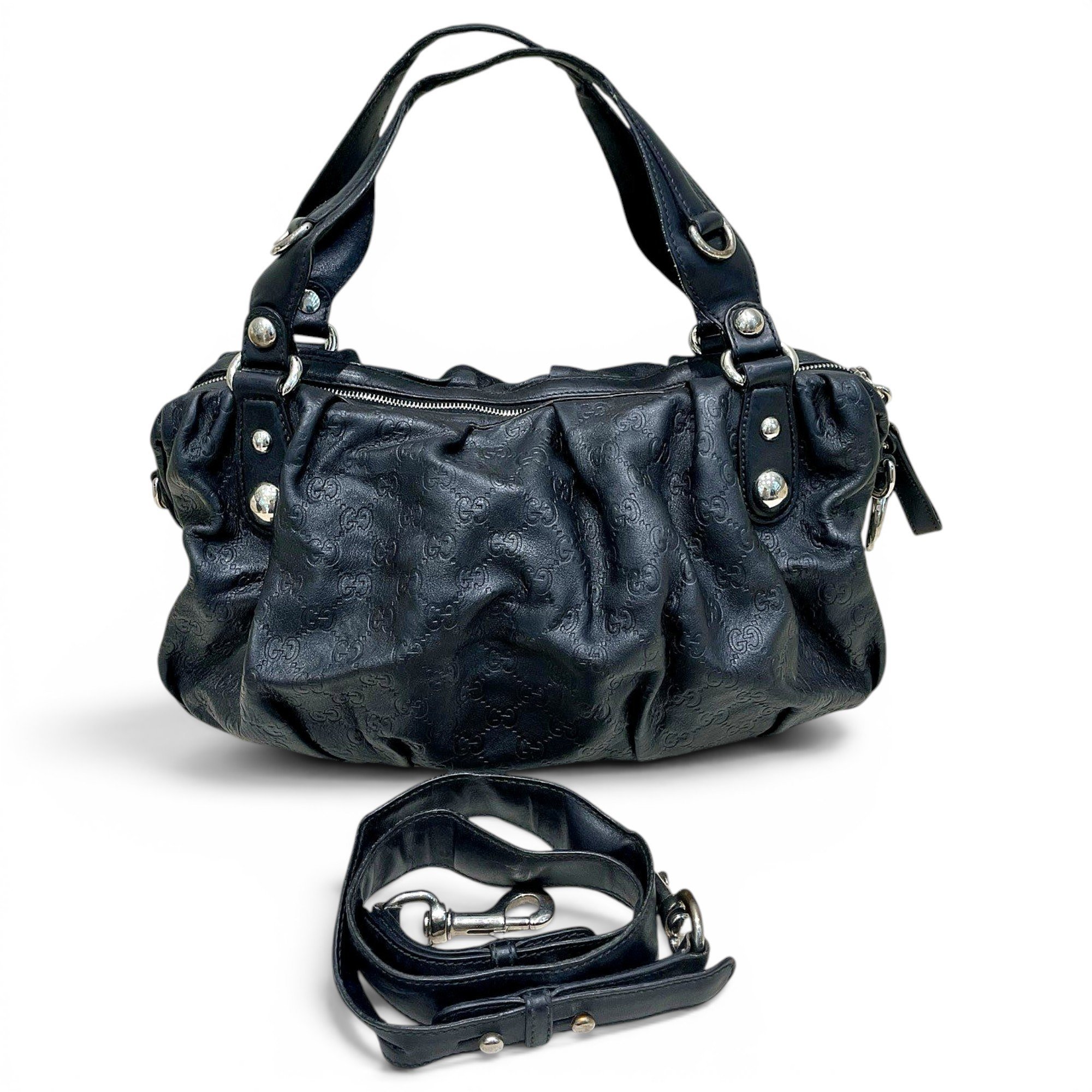 Leather handbag
