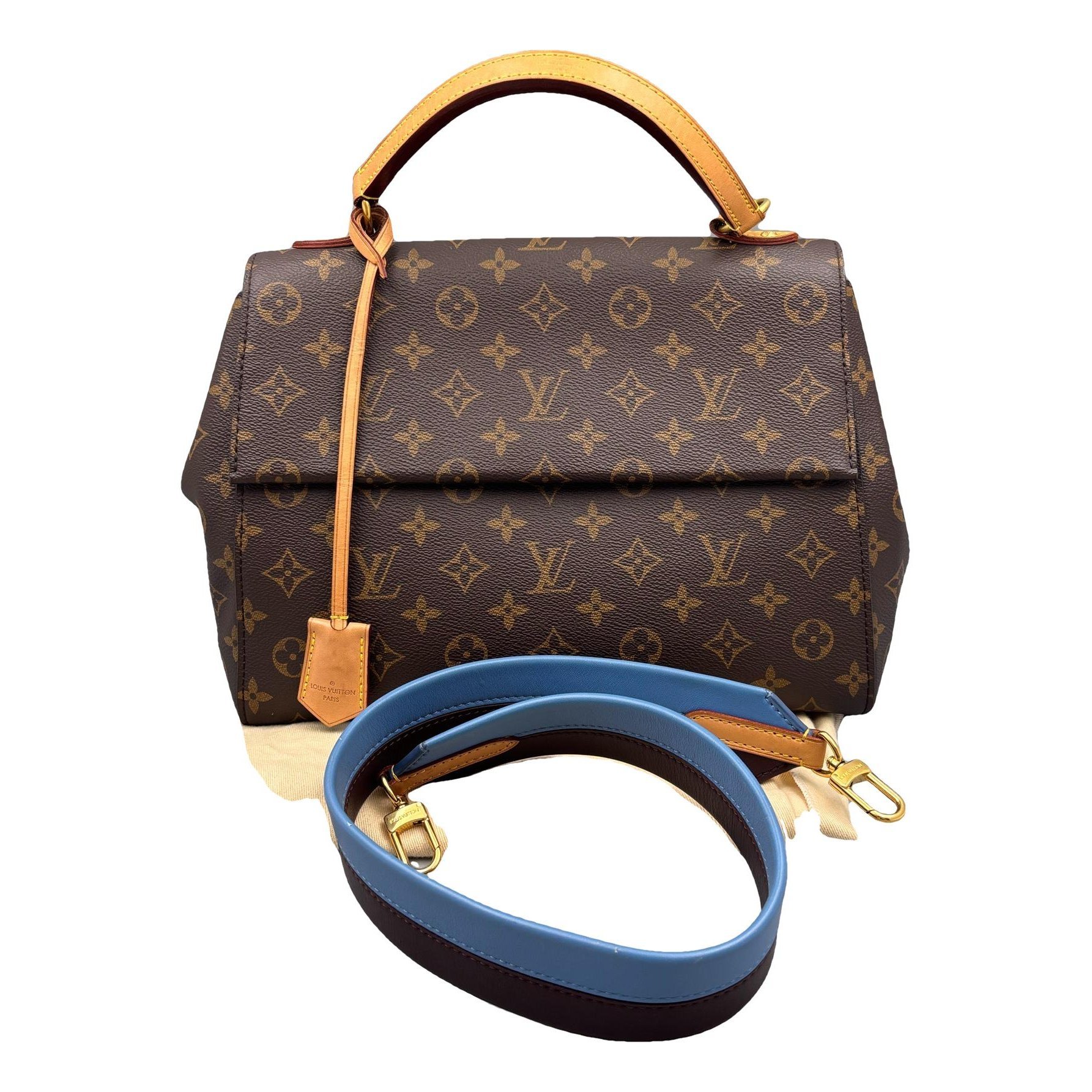 Cluny leather handbag
