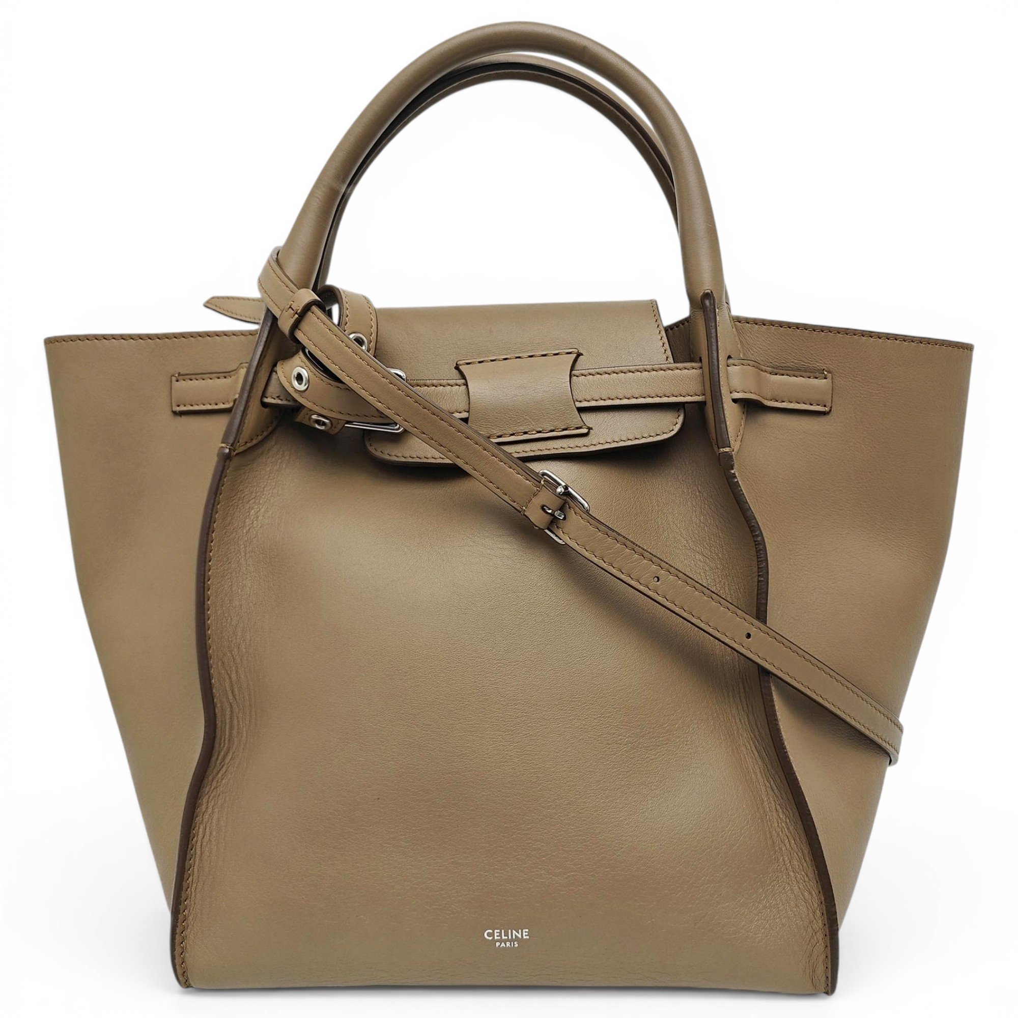 Big Bag leather handbag
