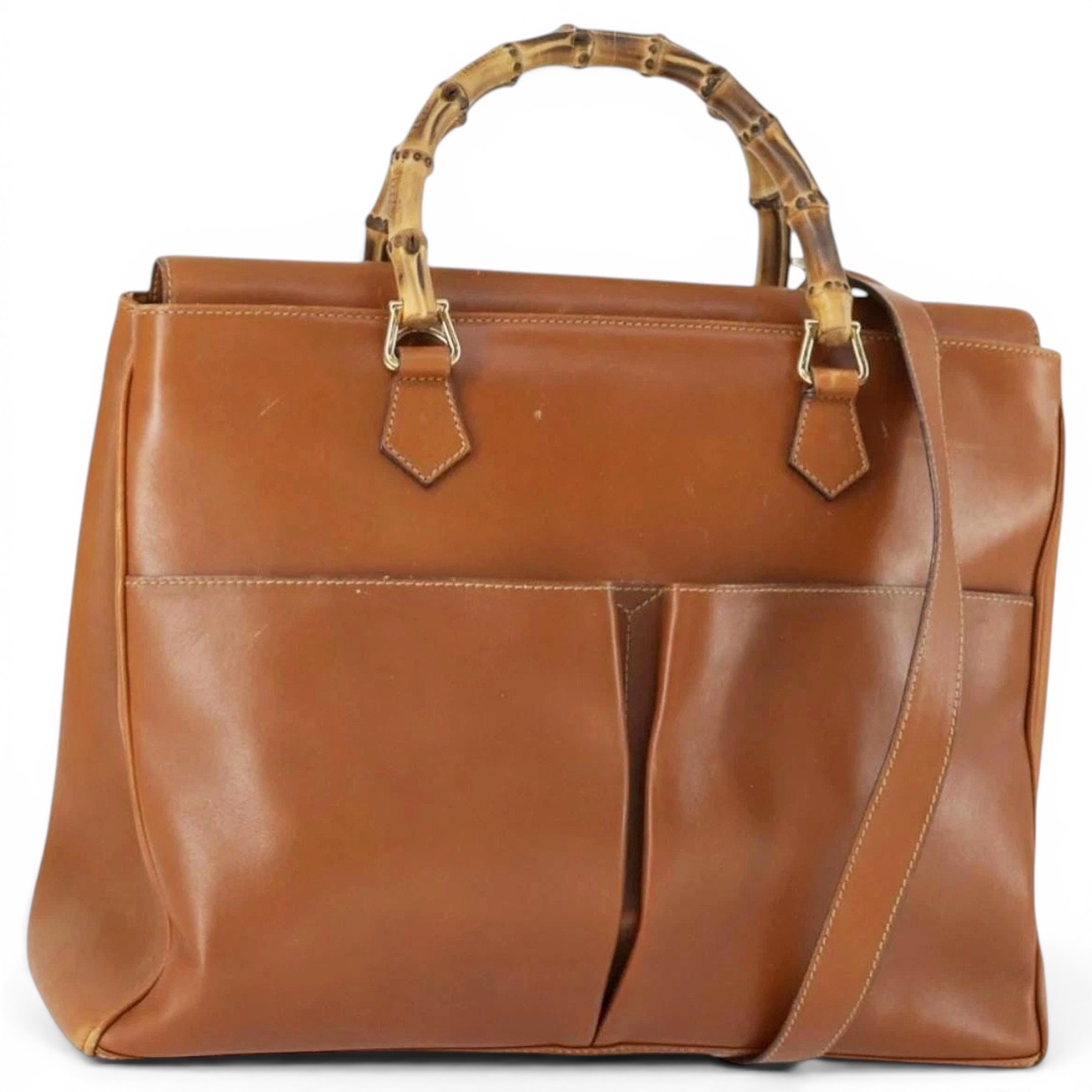 Leather handbag
