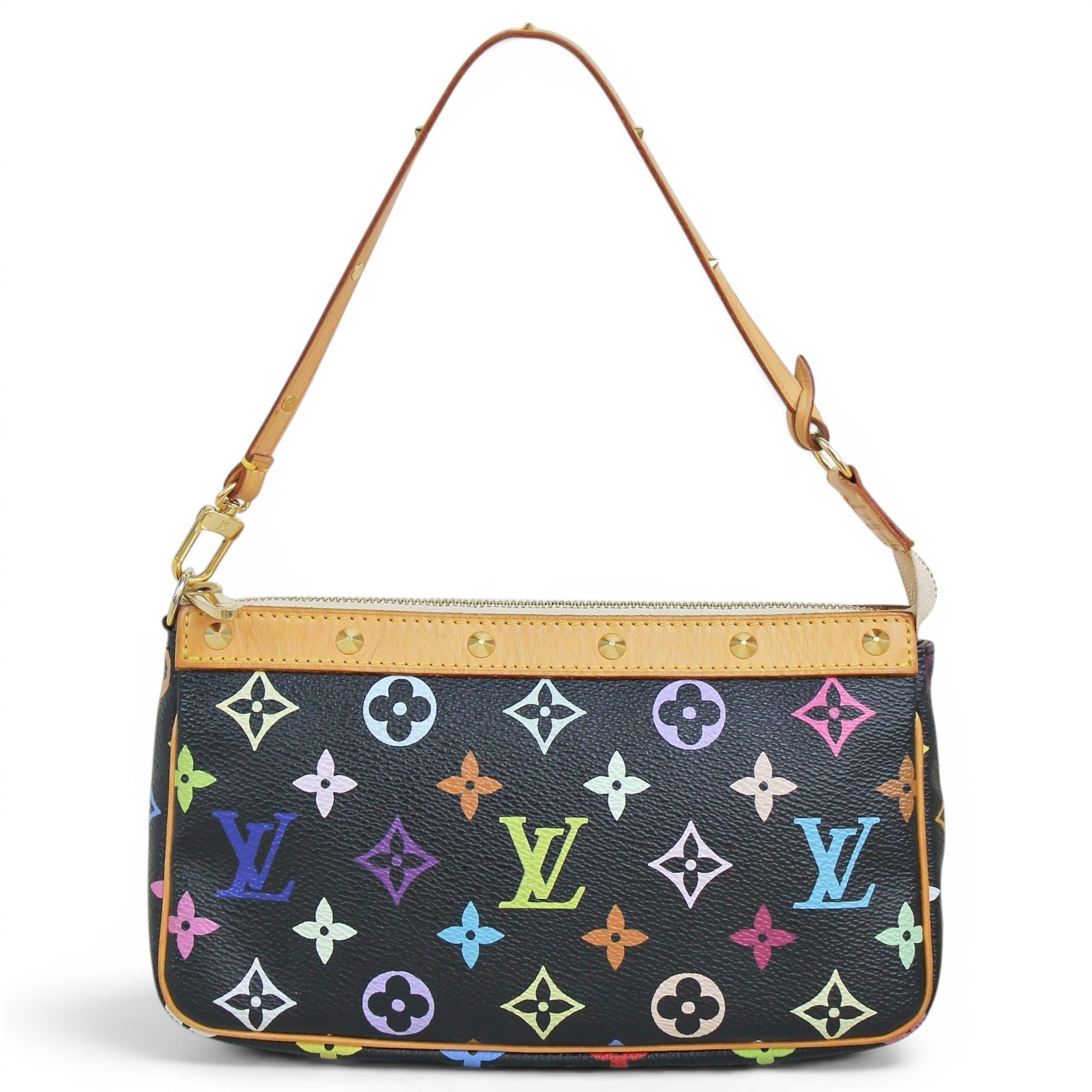 Pochette Accessoire leather handbag