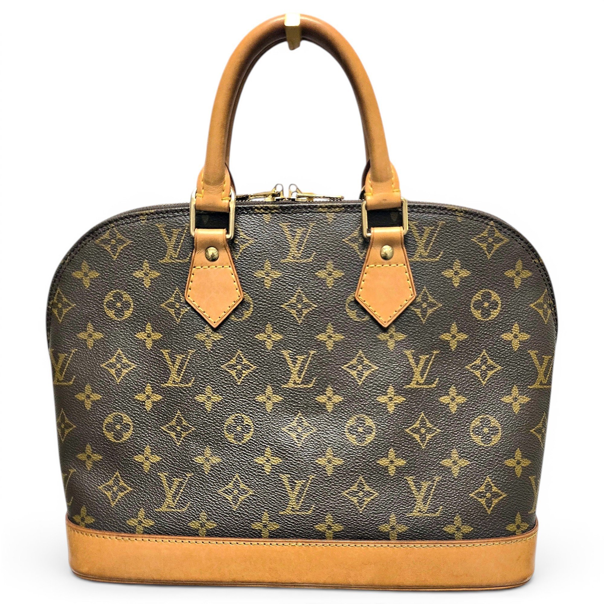 Alma leather handbag