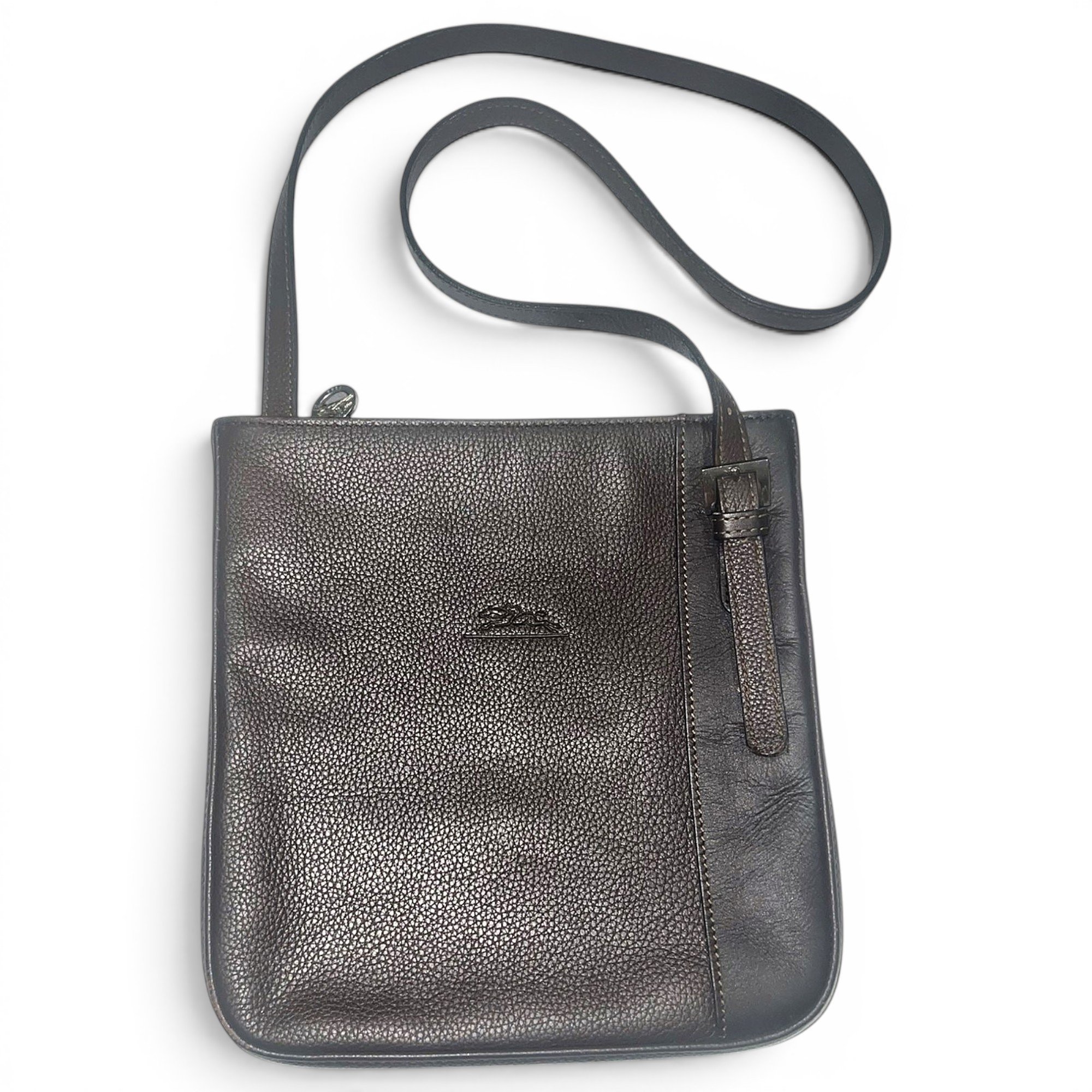 Leather crossbody bag