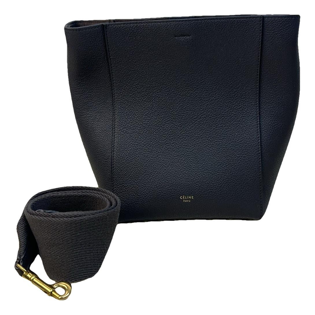 Seau Sangle leather handbag