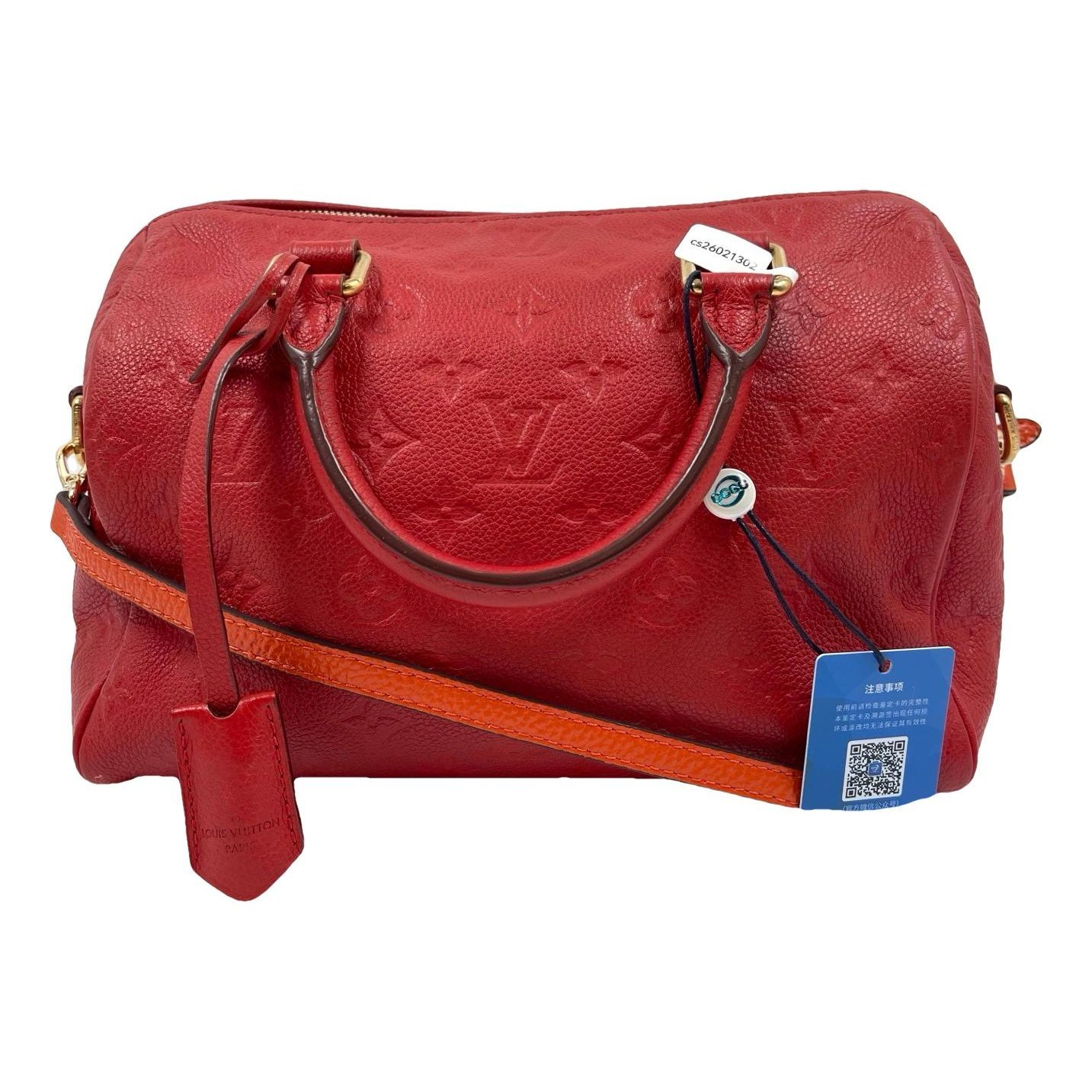 Louis Vuitton Speedy Bandoulière leather crossbody bag
