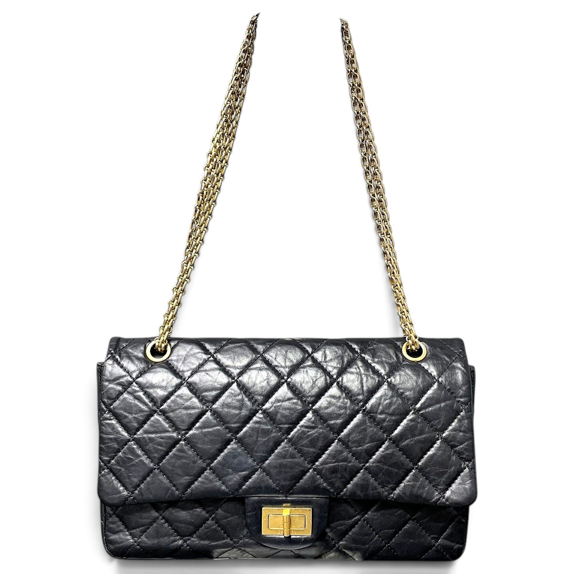 2.55 leather handbag