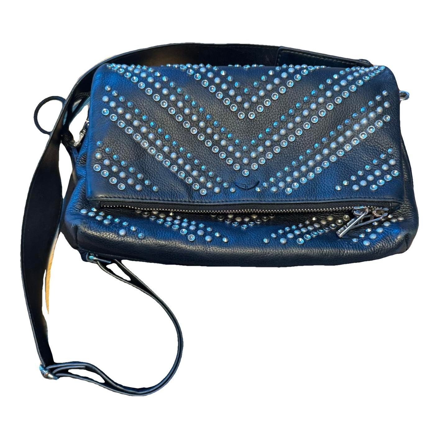 Rock leather handbag