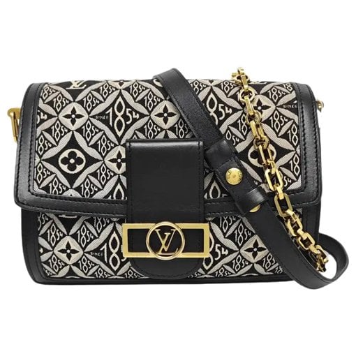 Dauphine cloth crossbody bag