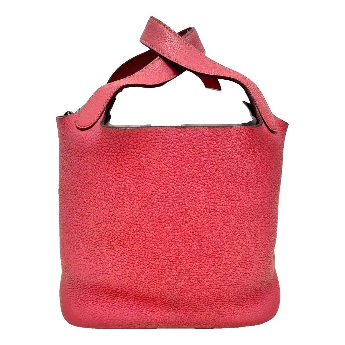 Picotin leather handbag