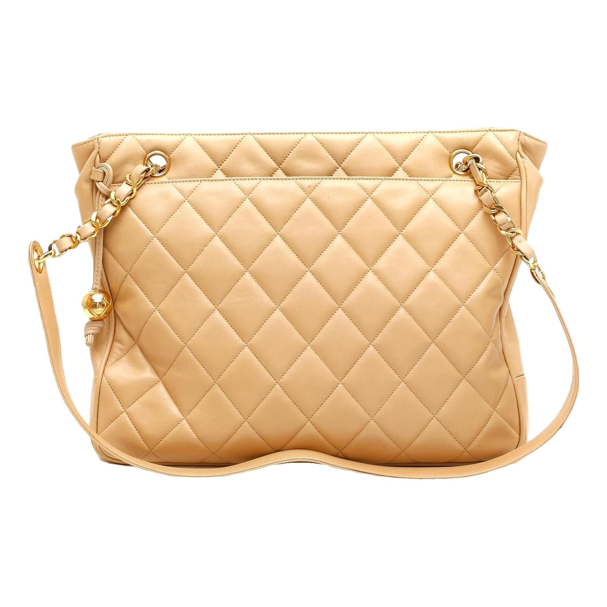 Leather tote