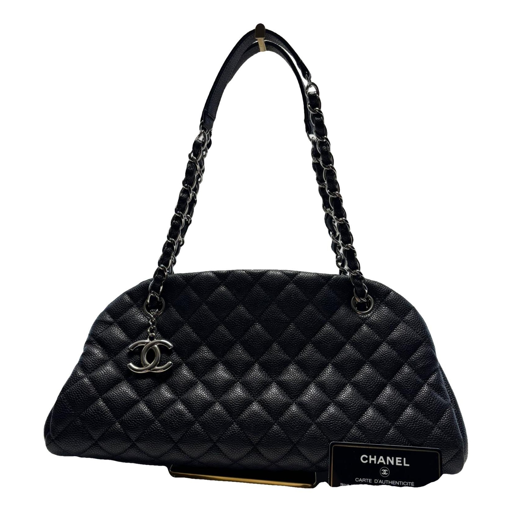 Mademoiselle leather handbag