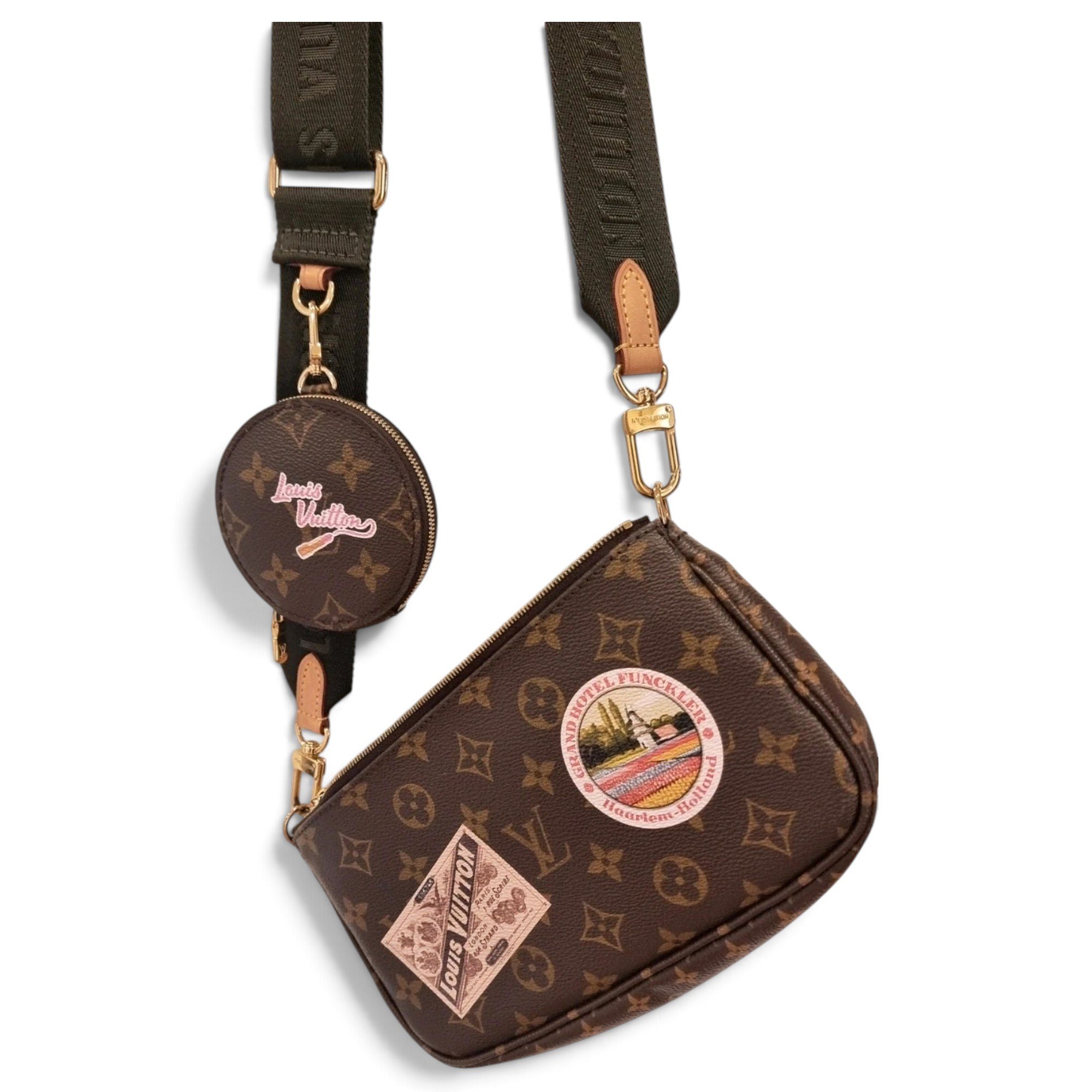 Multi Pochette Accessoires leather crossbody bag