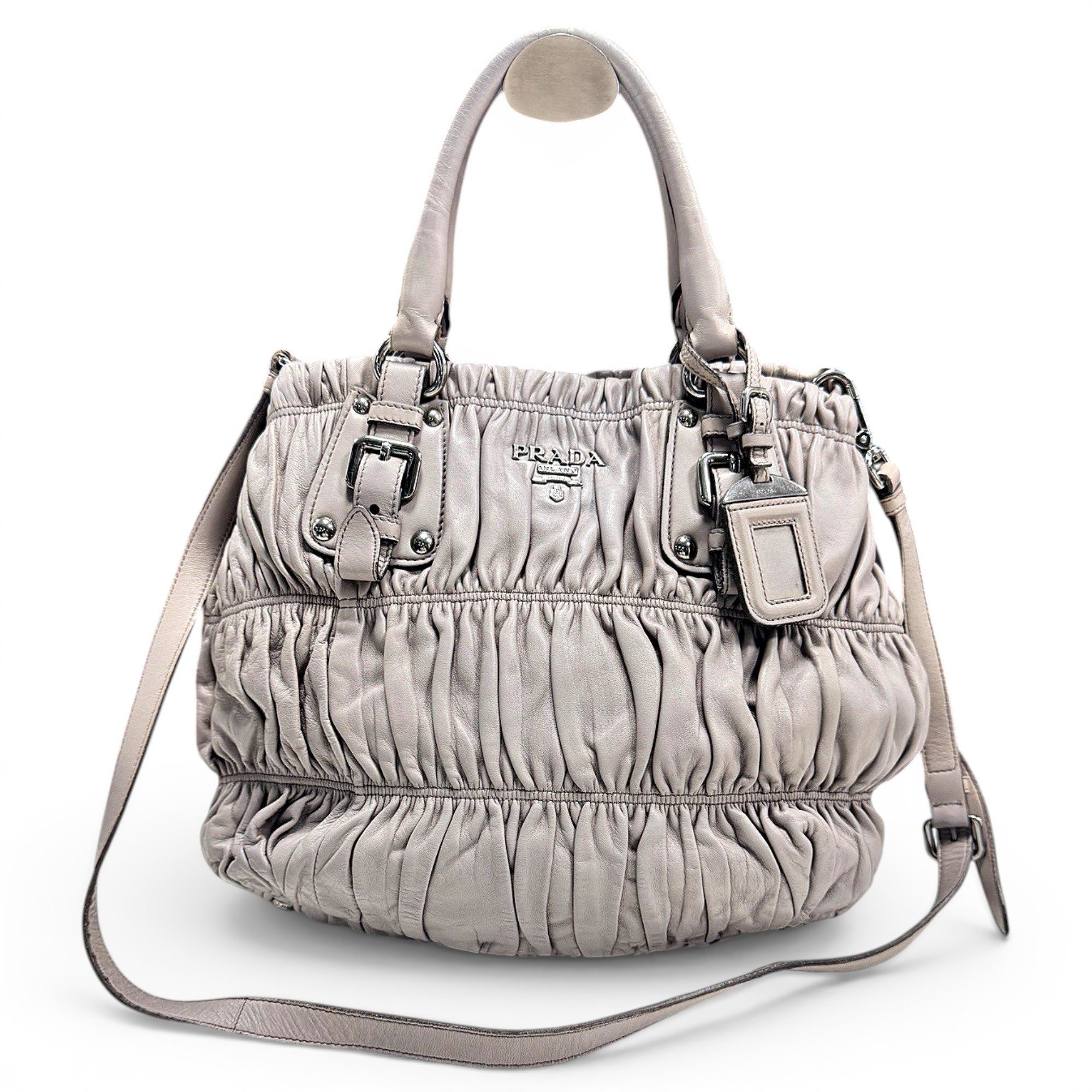 Leather handbag