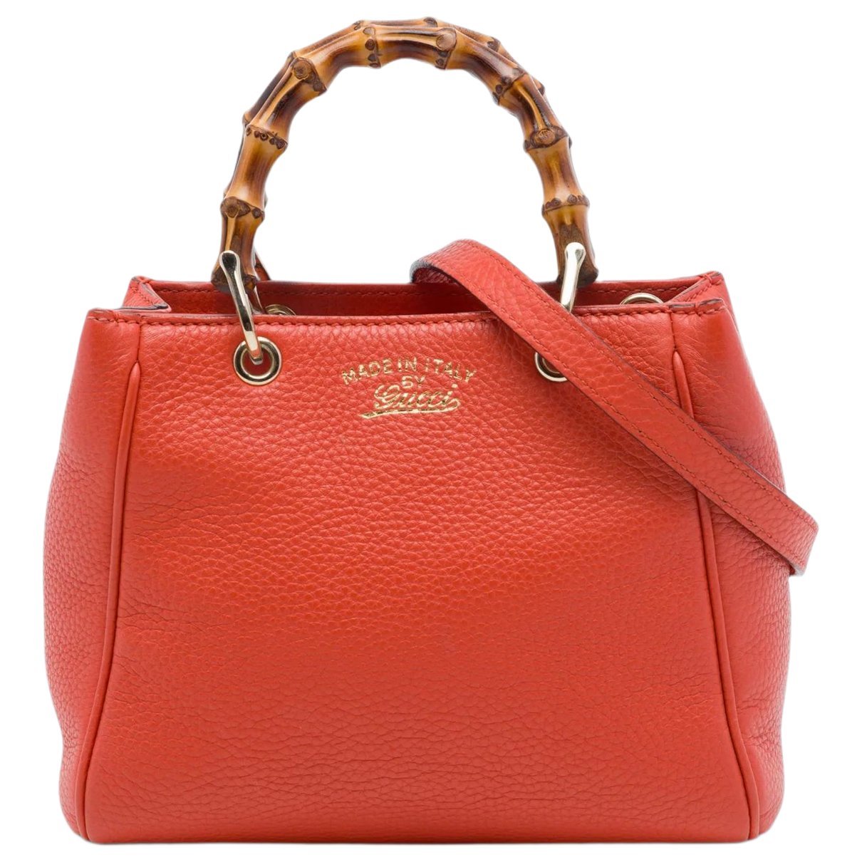 Bamboo leather satchel