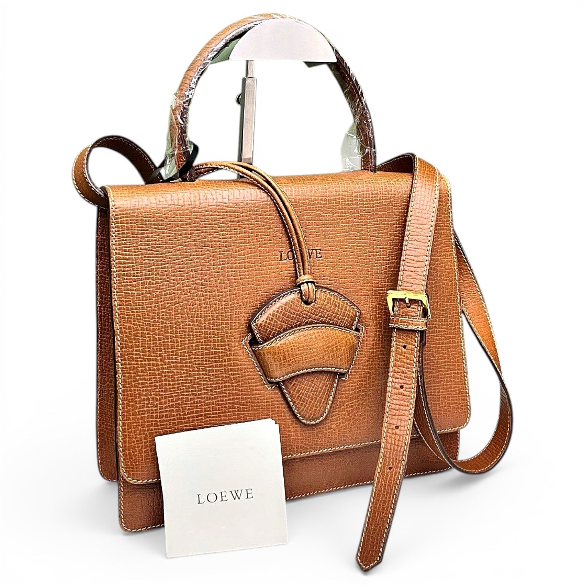 Leather handbag