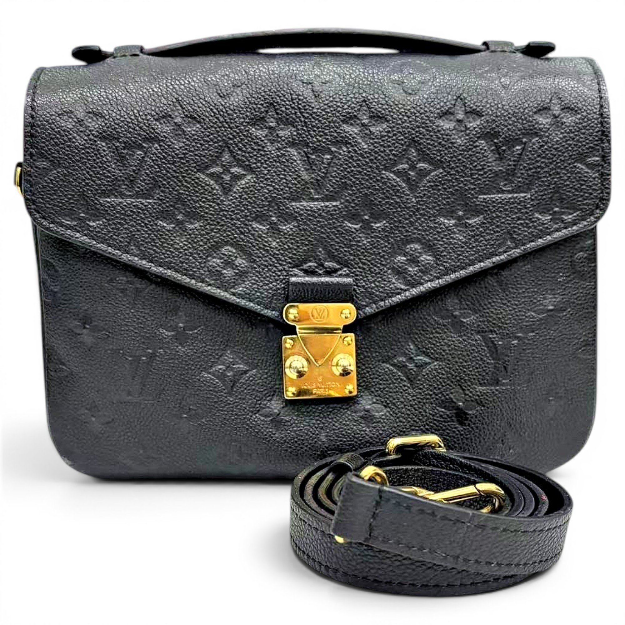 Metis leather handbag
