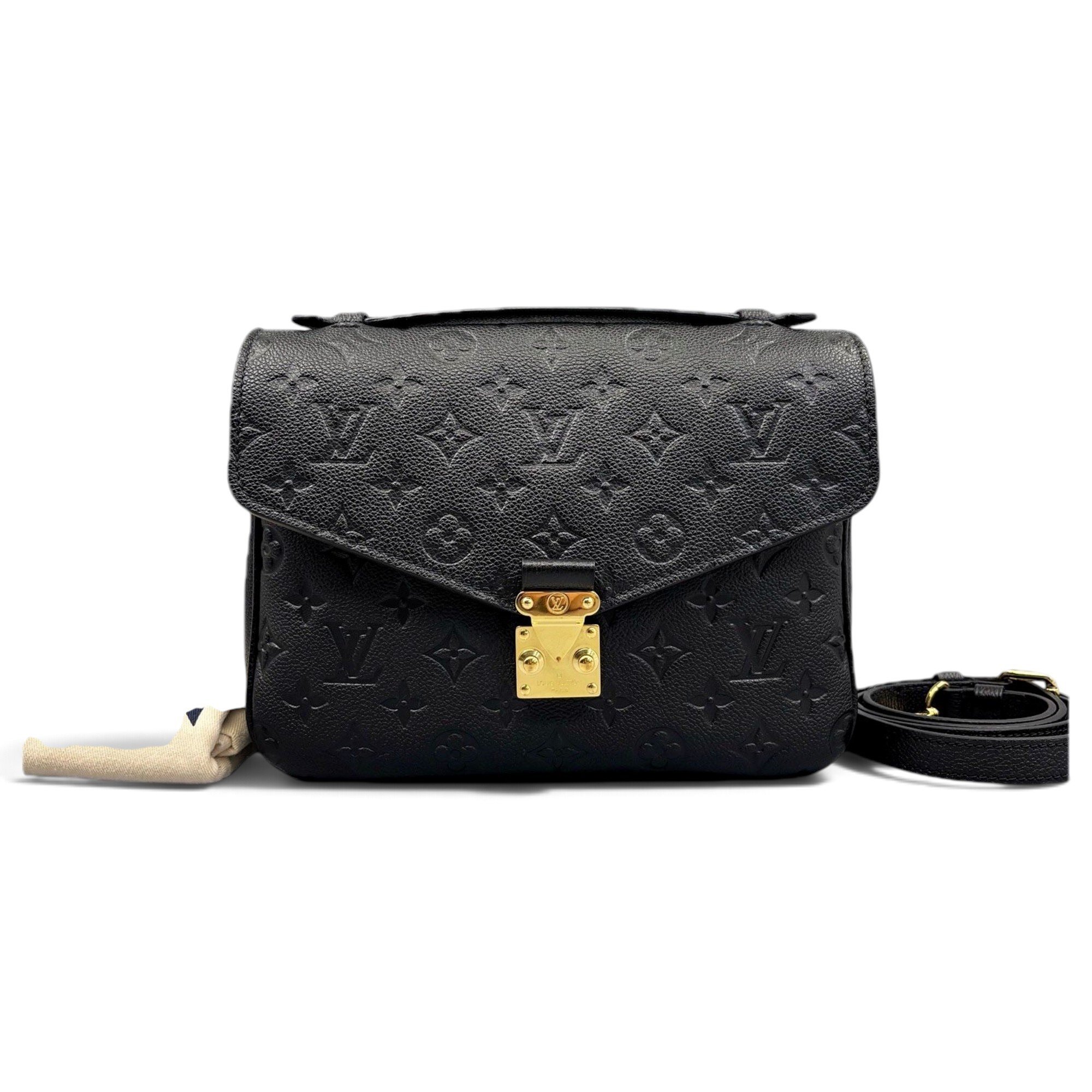 Metis leather handbag