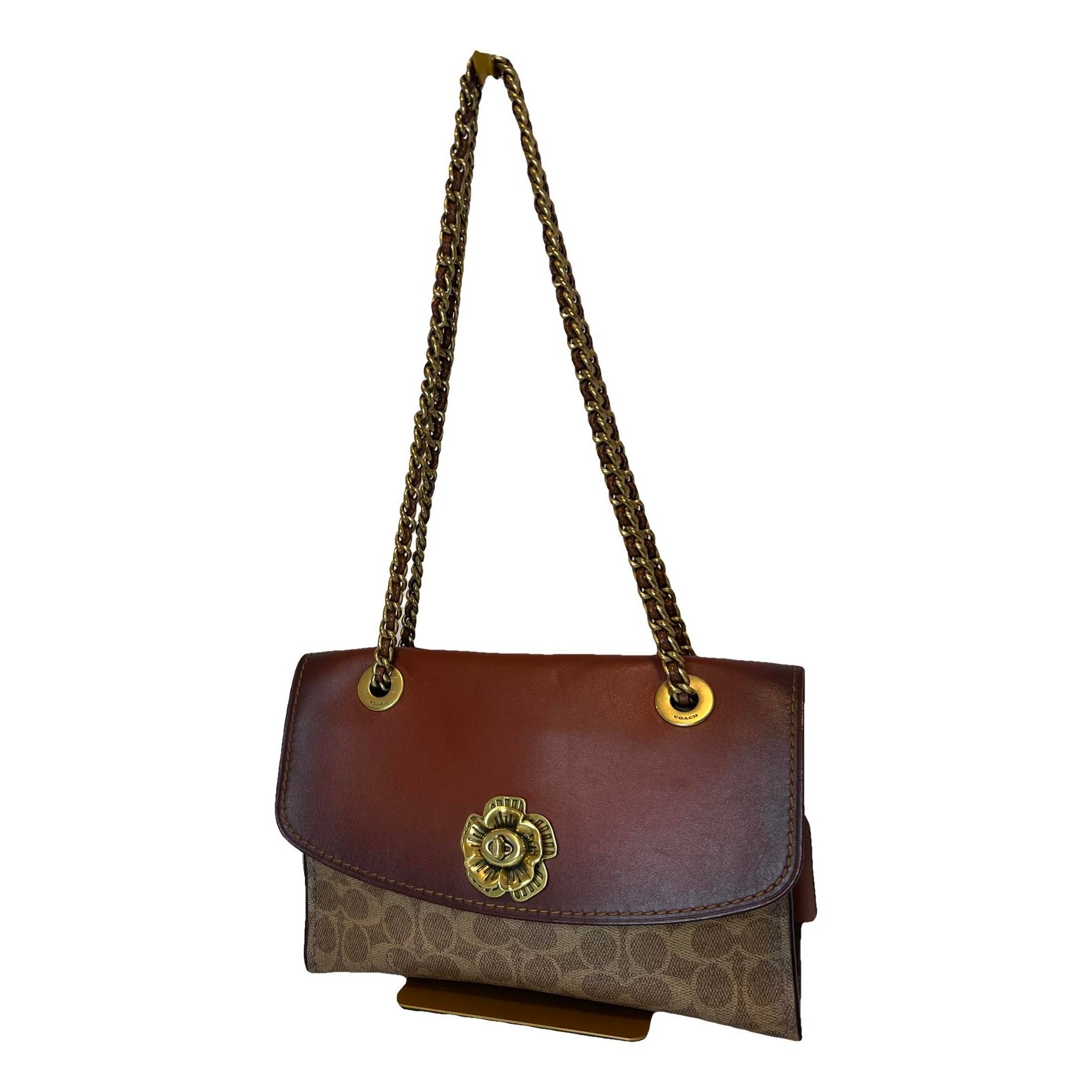 Parker leather handbag