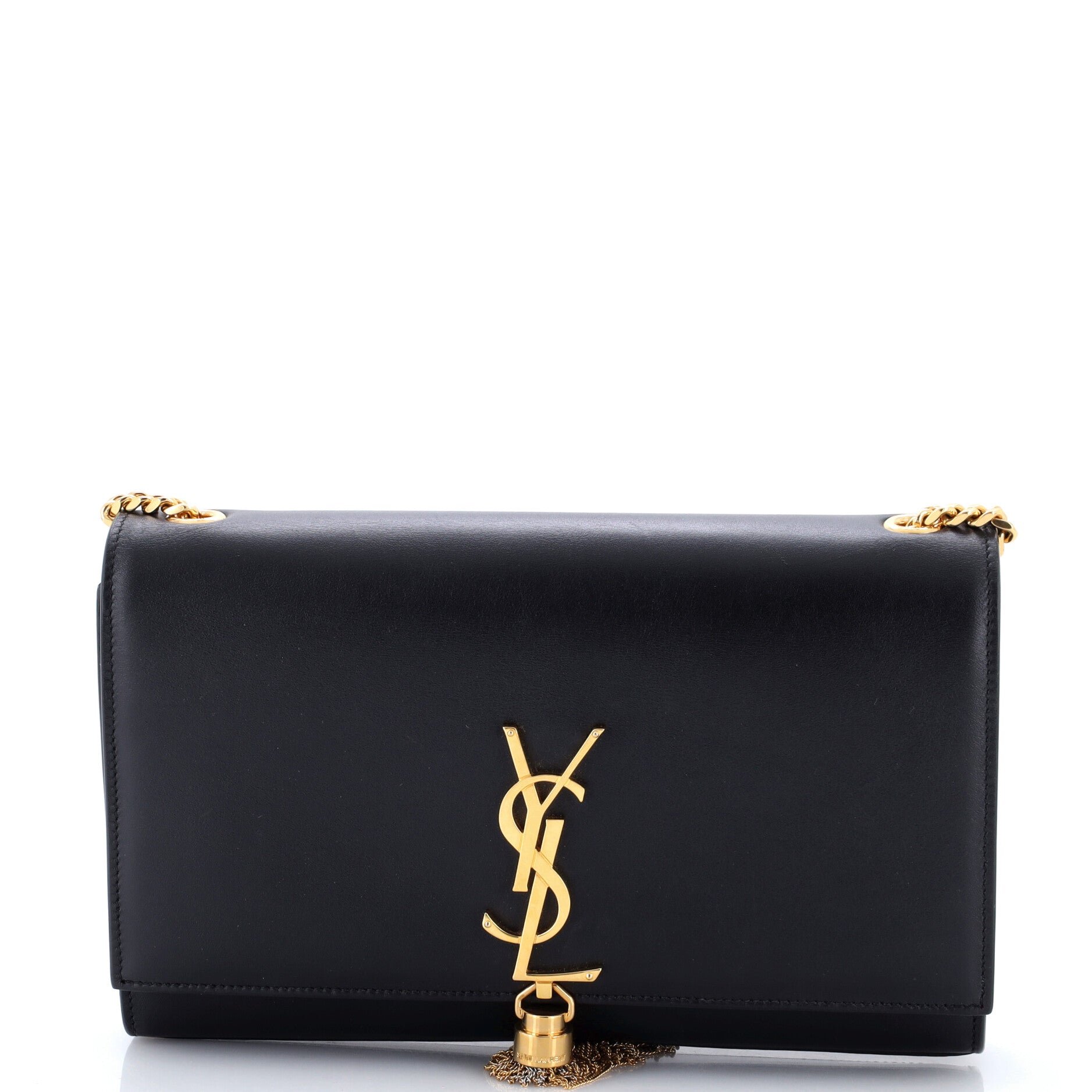 Classic Monogram Tassel Crossbody Bag Leather Medium